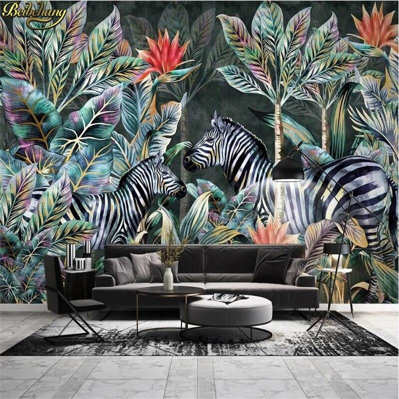 Jungle Deco Wallpaper | Murals Wallpaper