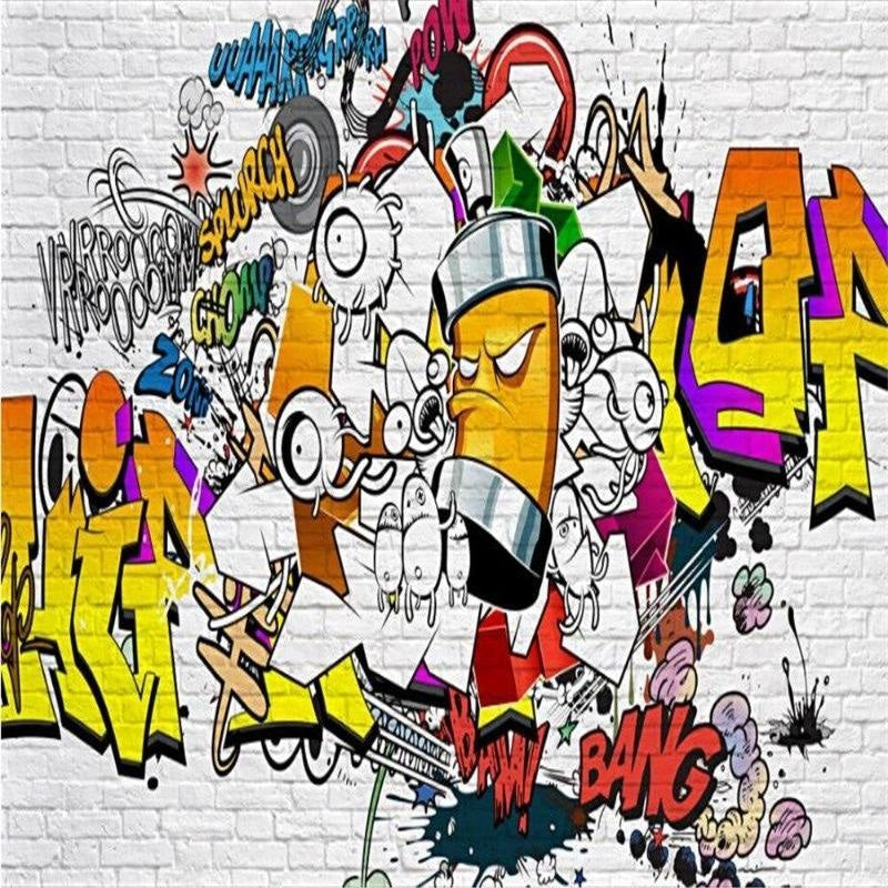 Papel de parede Graffiti Effect | Papel de parede Murals