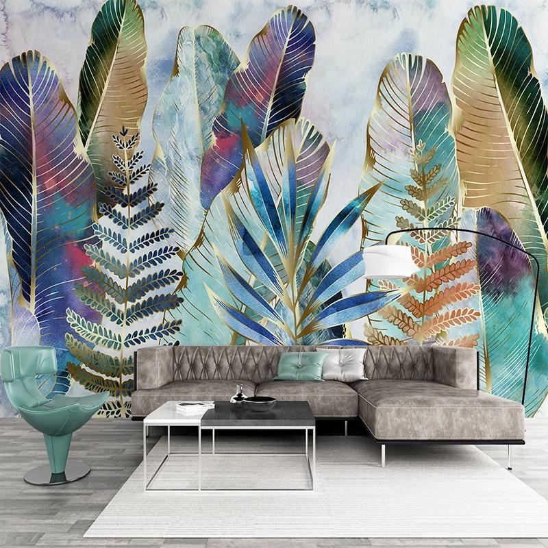 Leafy Color Wallpaper | Murals Wallpaper