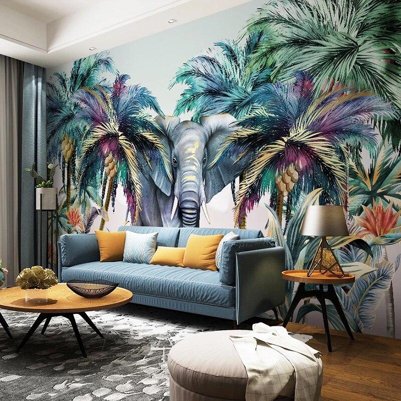 Jungle Leaf Wallpaper | Murals Wallpaper