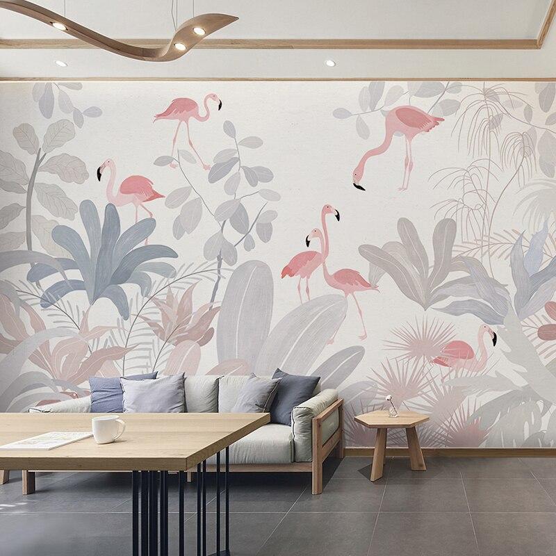 Pastel Leaf Wallpaper | Murals Wallpaper