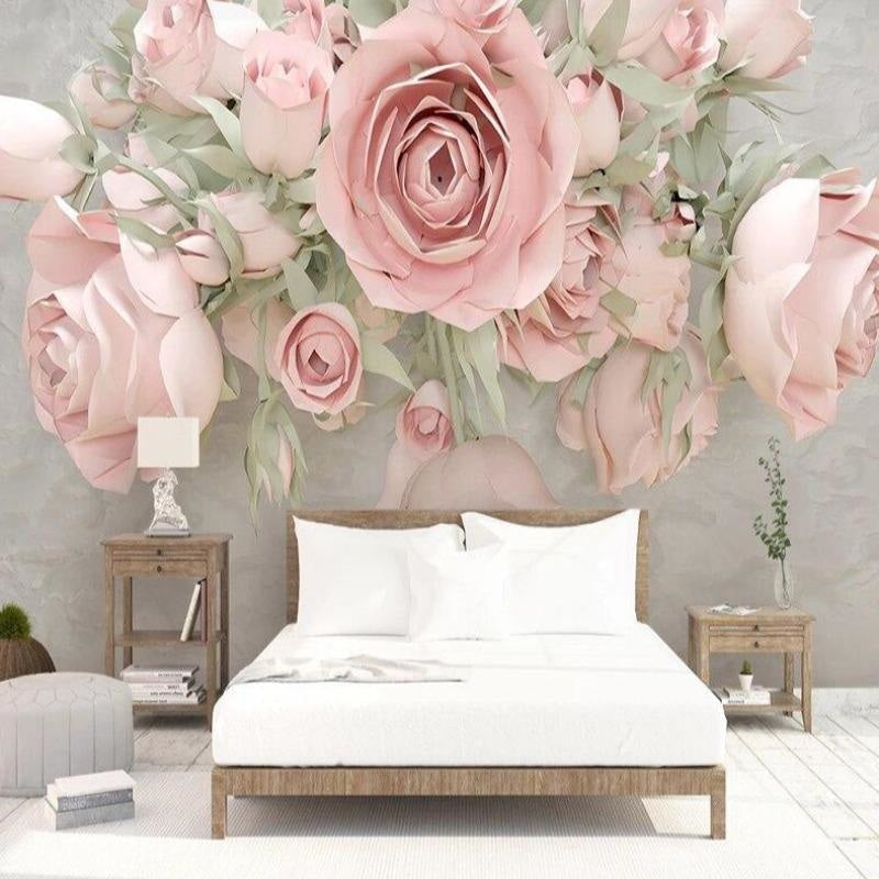 Floral Wallpaper for Adult Bedroom | Murals Wallpaper