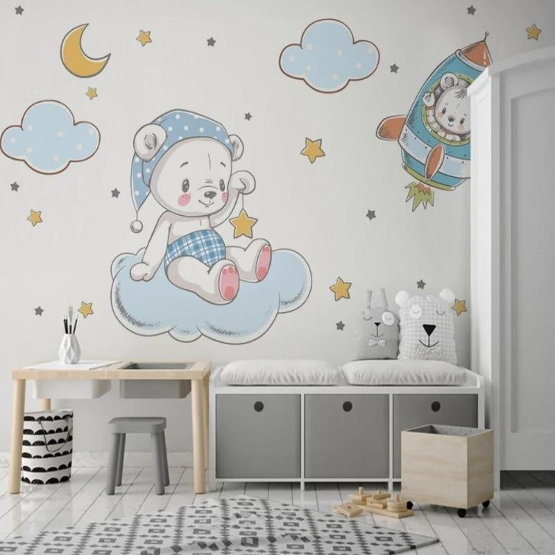 Babyzimmer Wandtapete | Wandbilder Tapete