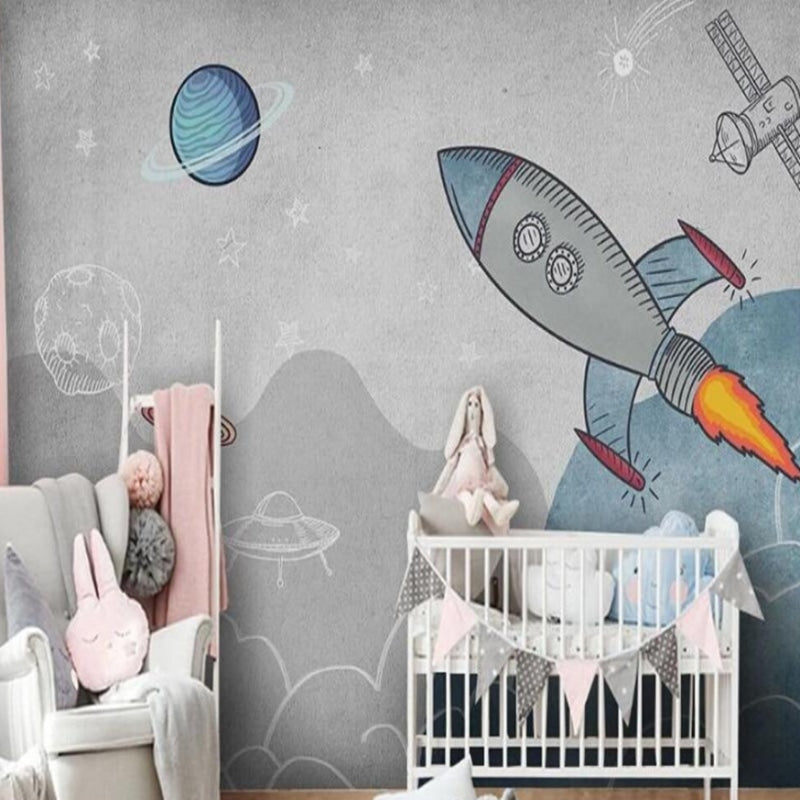 Raketen-Tapete | Wandbild-Tapete