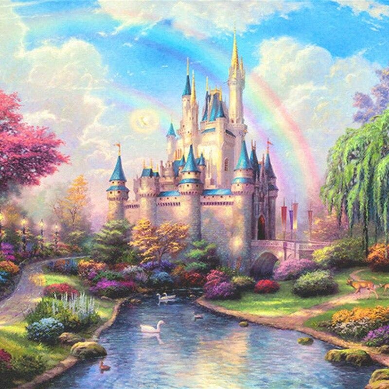 Giant Princess Castle Wallpaper | Murals Wallpaper