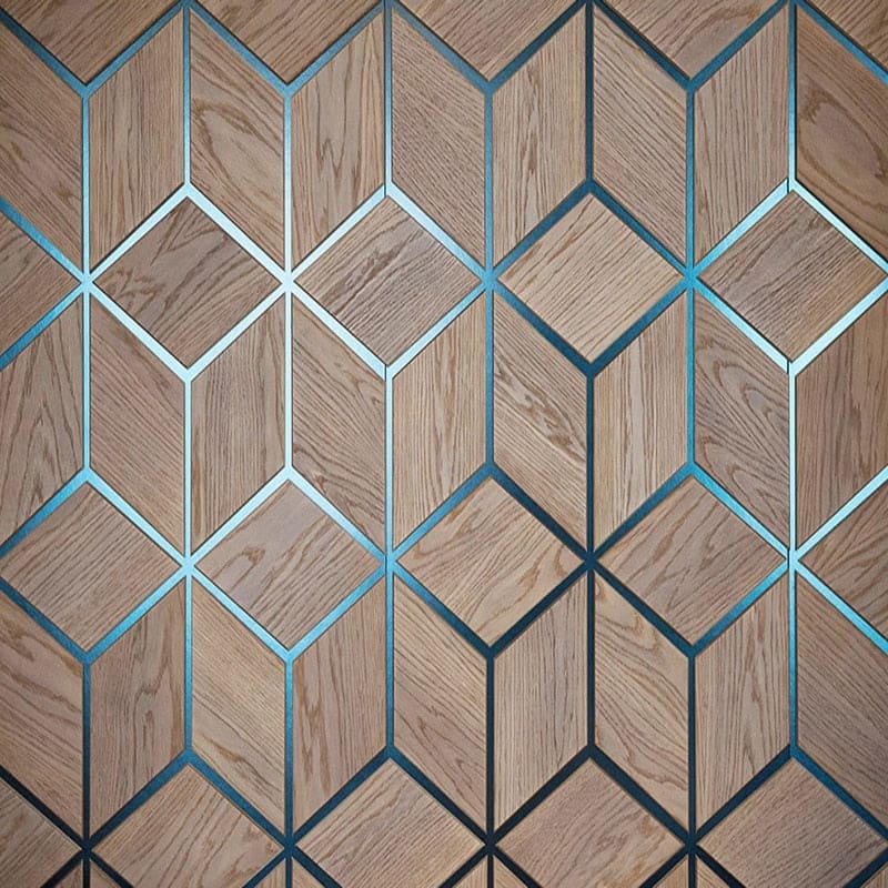 Geometric Wallpaper for Bedroom | Murals Wallpaper