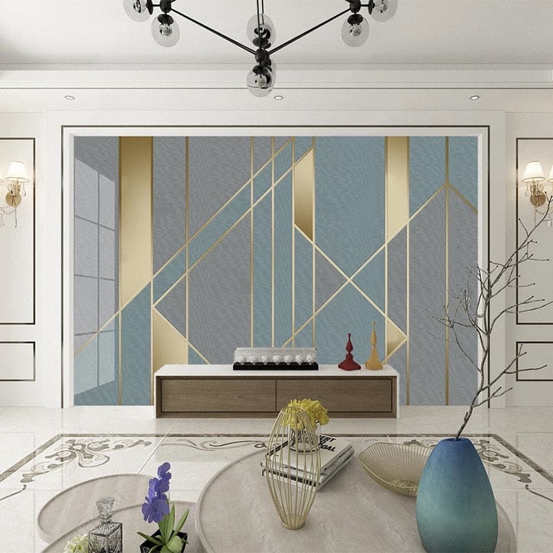 Mural Scandinavian Geometric Wallpaper