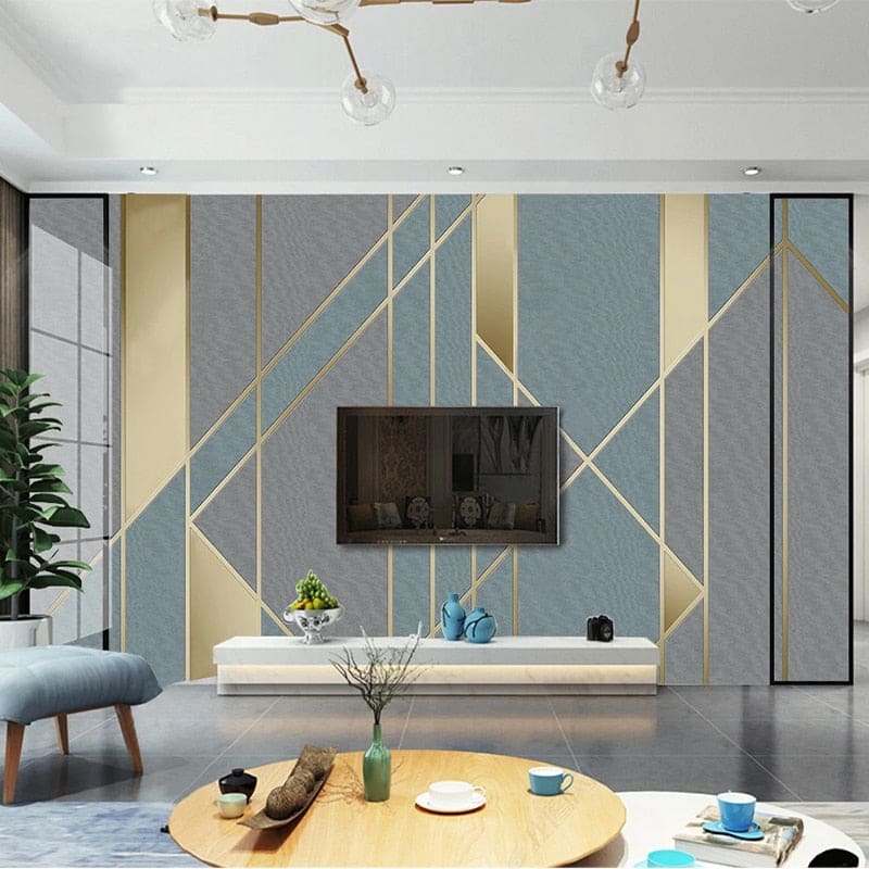Mural Scandinavian Geometric Wallpaper