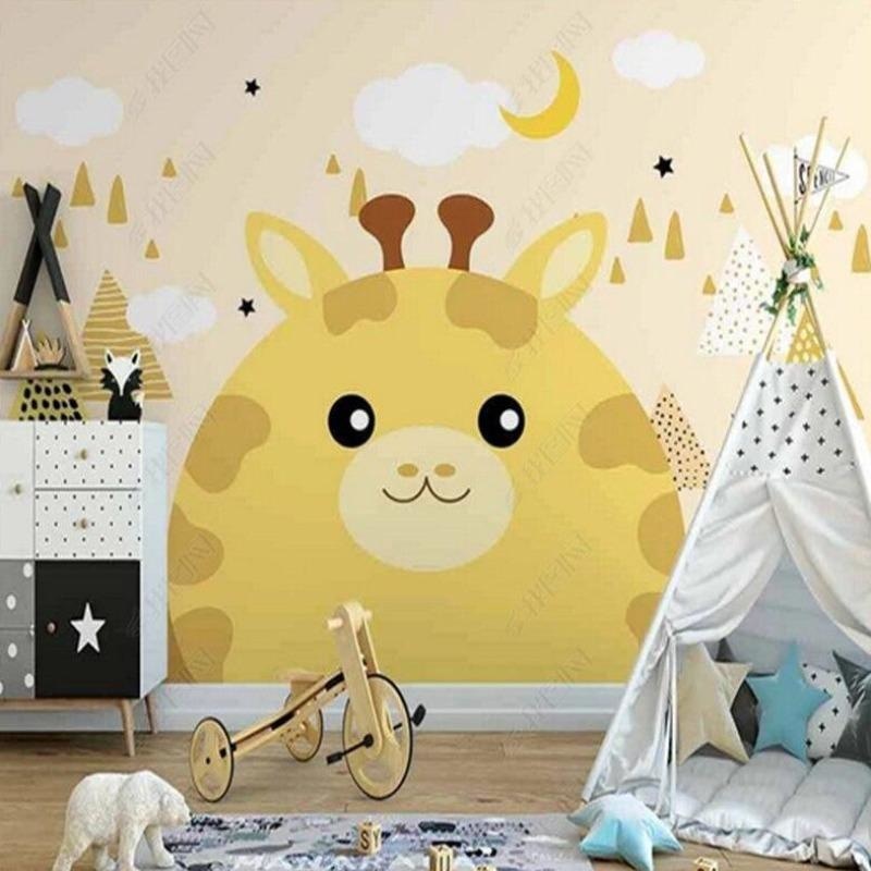 Giraffen-Tapete | Wandbild-Tapete