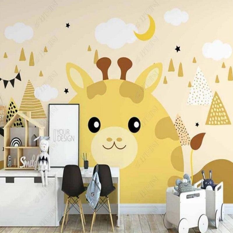 Giraffen-Tapete | Wandbild-Tapete