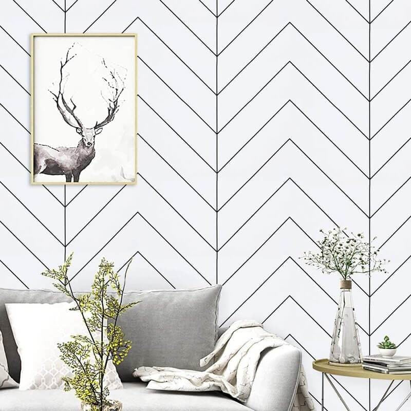 Scandinavian Graphic Wallpaper | Murals Wallpaper