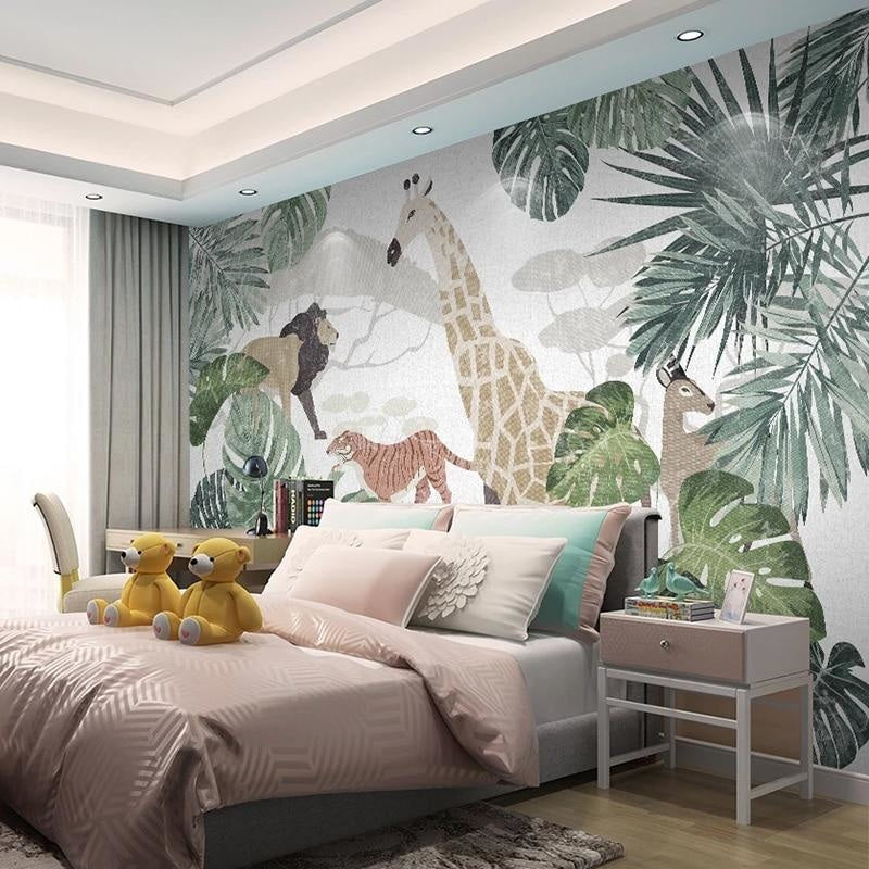 Jungle Baby Wallpaper | Murals Wallpaper