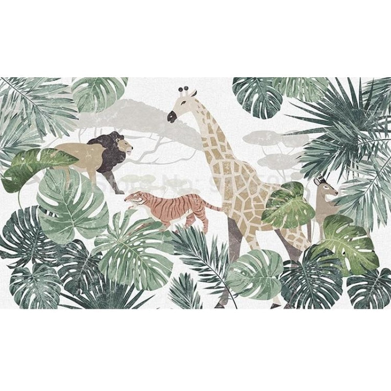 Jungle Baby Wallpaper | Murals Wallpaper