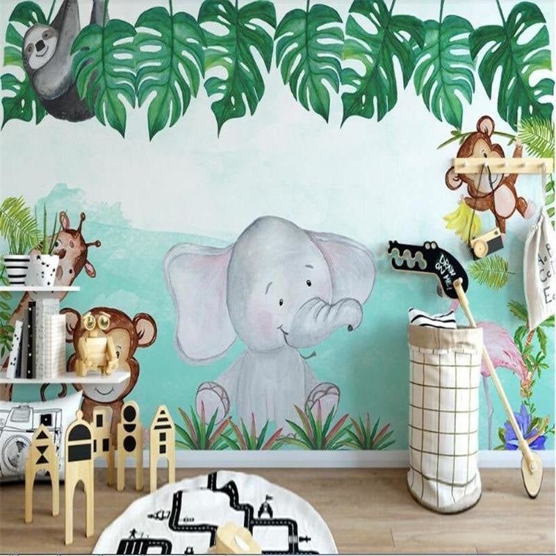 Elephant Jungle Wallpaper | Murals Wallpaper