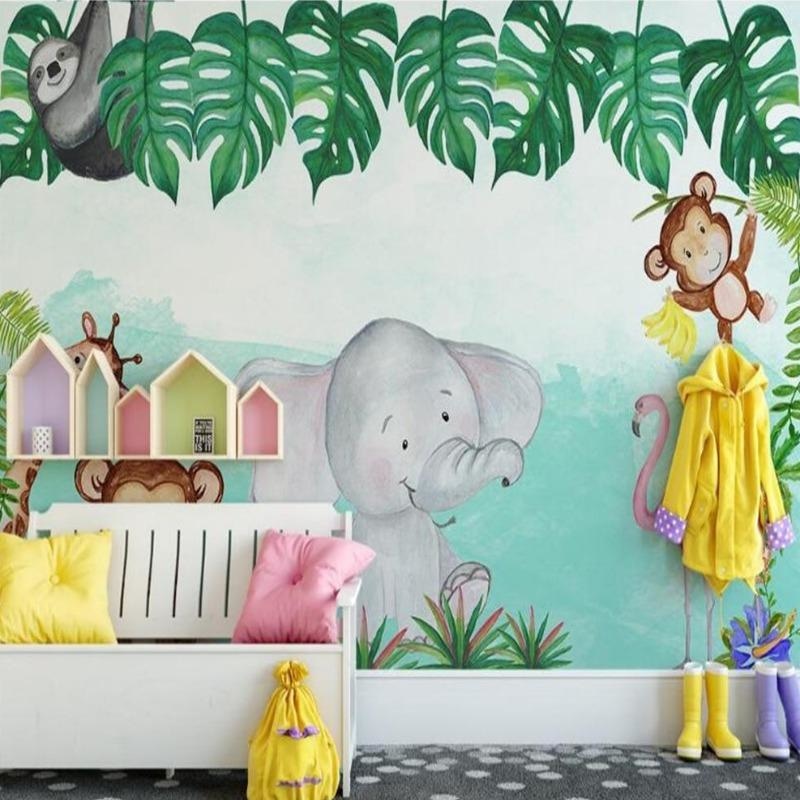 Elephant Jungle Wallpaper | Murals Wallpaper