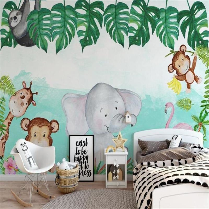 Elephant Jungle Wallpaper | Murals Wallpaper