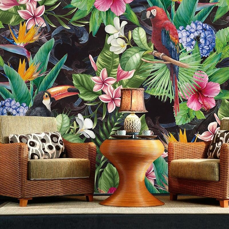 Toucan Jungle Wallpaper | Murals Wallpaper