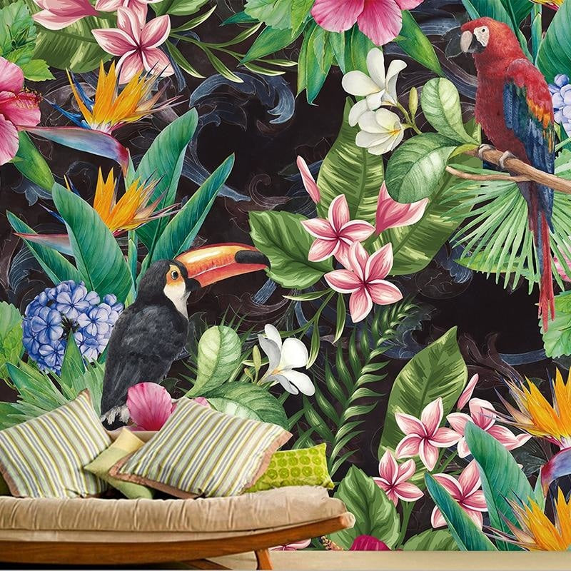 Toucan Jungle Wallpaper | Murals Wallpaper