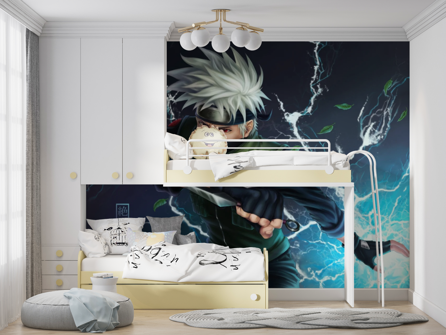 Manga Naruto Mural Wallpaper Kids