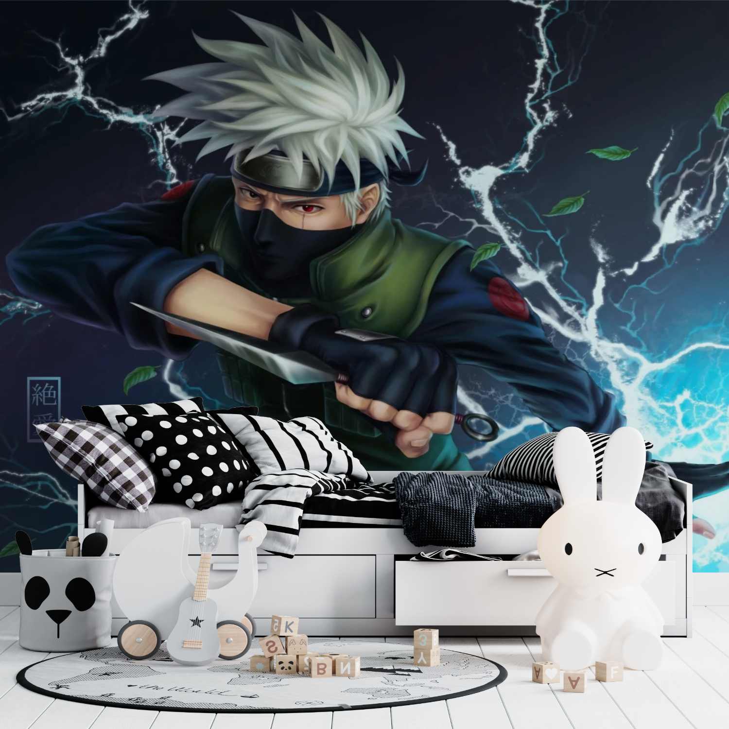 Mural Naruto Manga Wallpaper