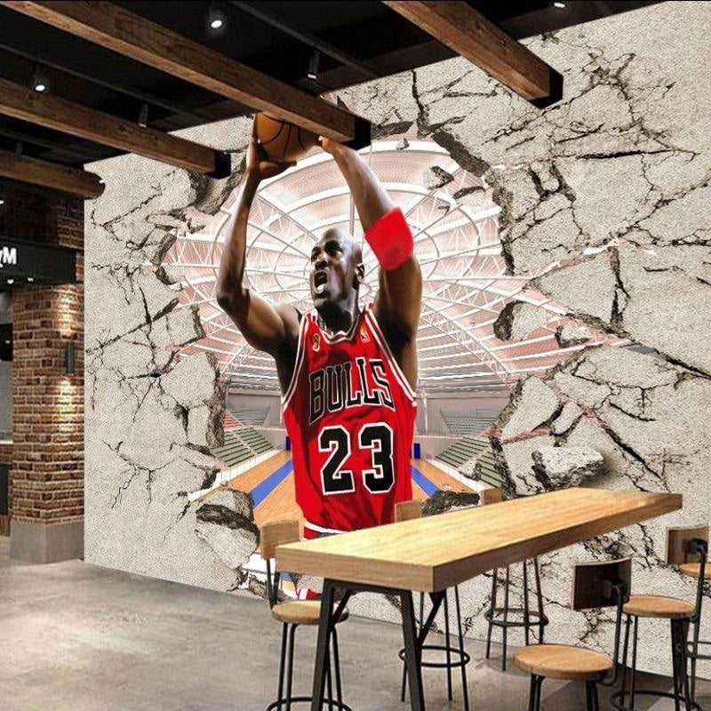 Mural Michael Jordan Wallpaper