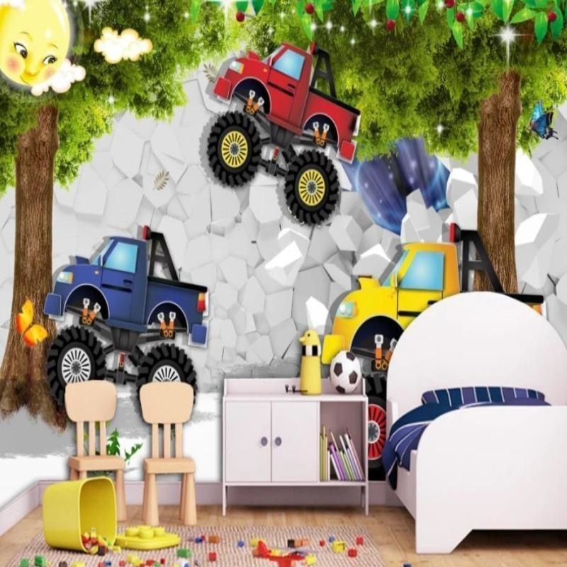 Monster-Truck-Tapete | Wandbildtapete