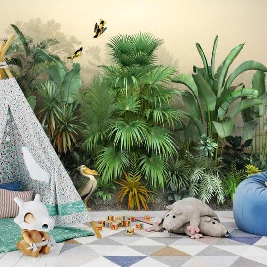 Naturtapete fürs Schlafzimmer | Wandtapete