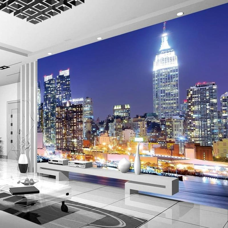 New Yorker Gebäude-Tapete | Wandbildtapete