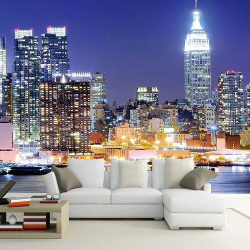 New Yorker Gebäude-Tapete | Wandbildtapete