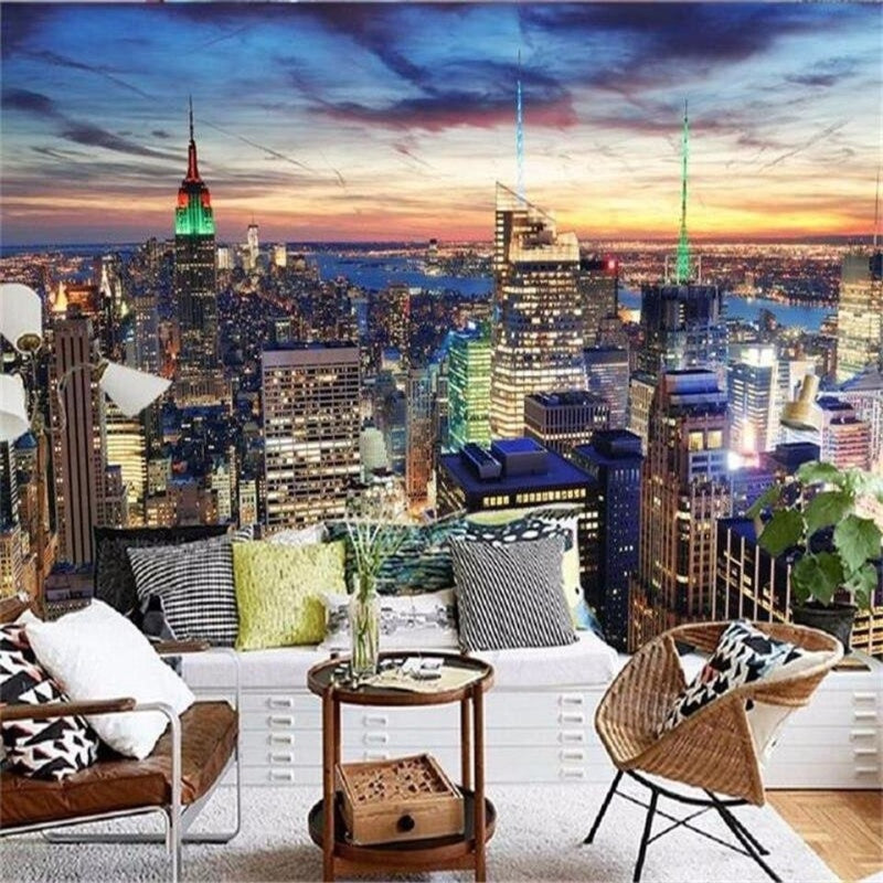 3D New York Wallpaper | Murals Wallpaper
