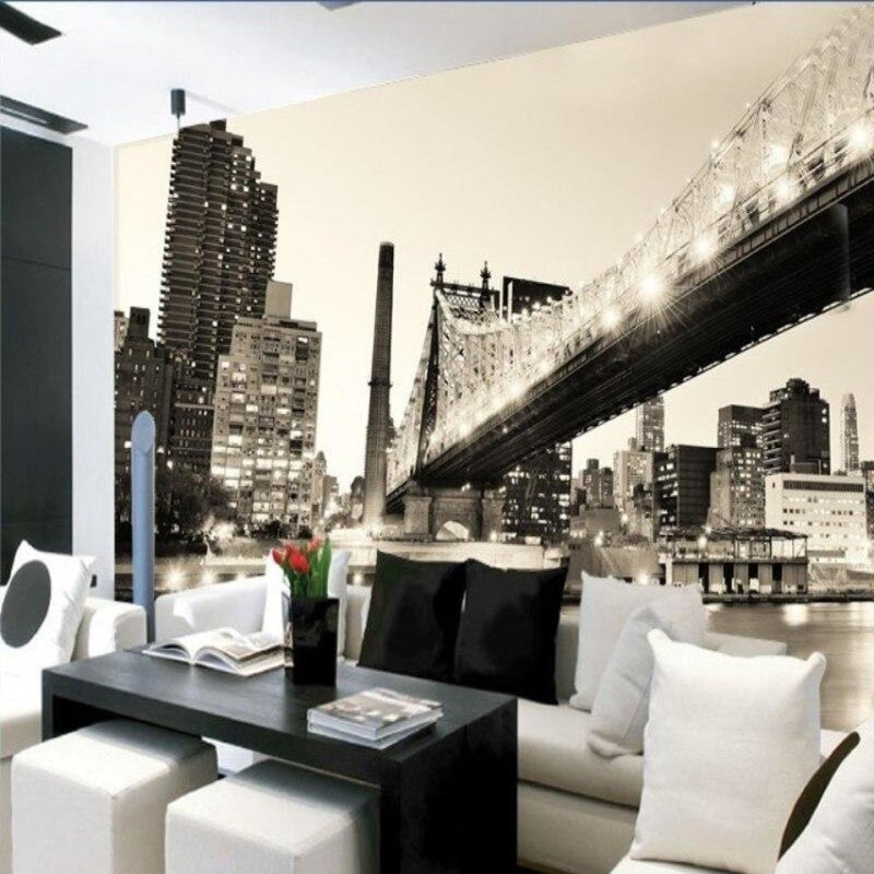 New York Printed Wallpaper | Murals Wallpaper