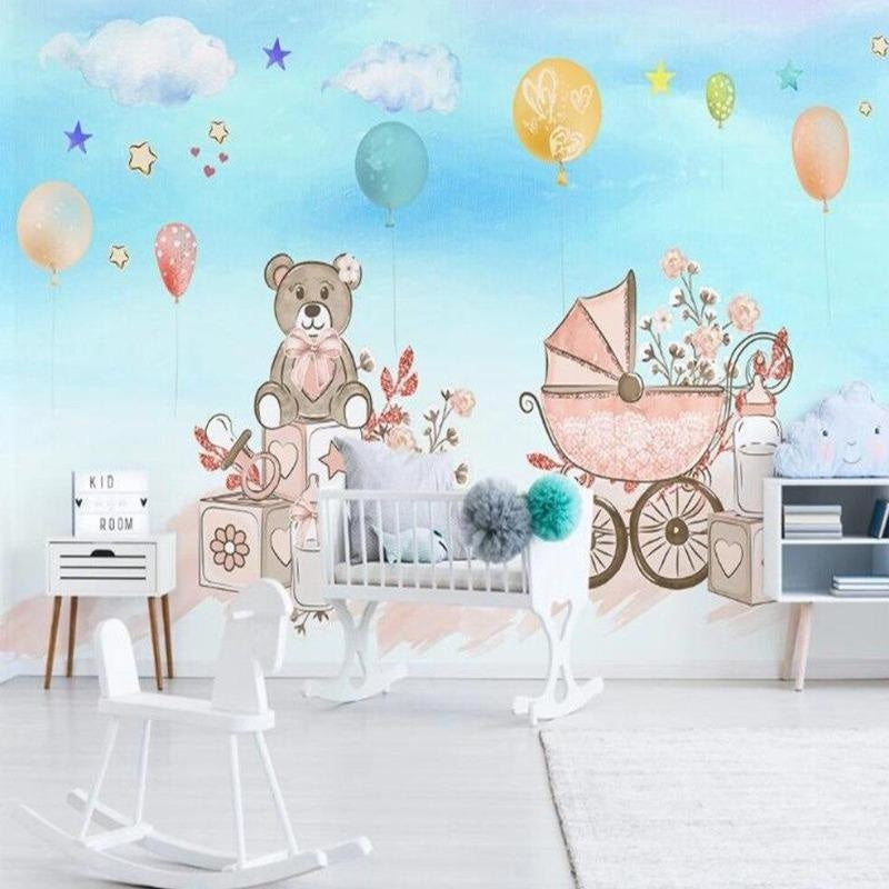 Teddybär-Tapete | Wandtapete