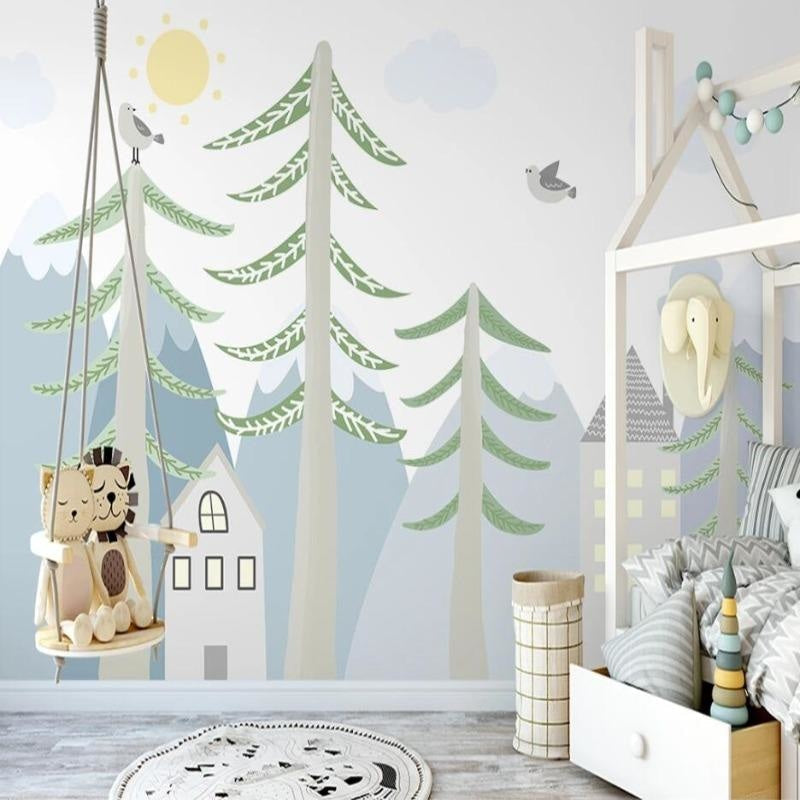 Baby Bird Wallpaper | Murals Wallpaper
