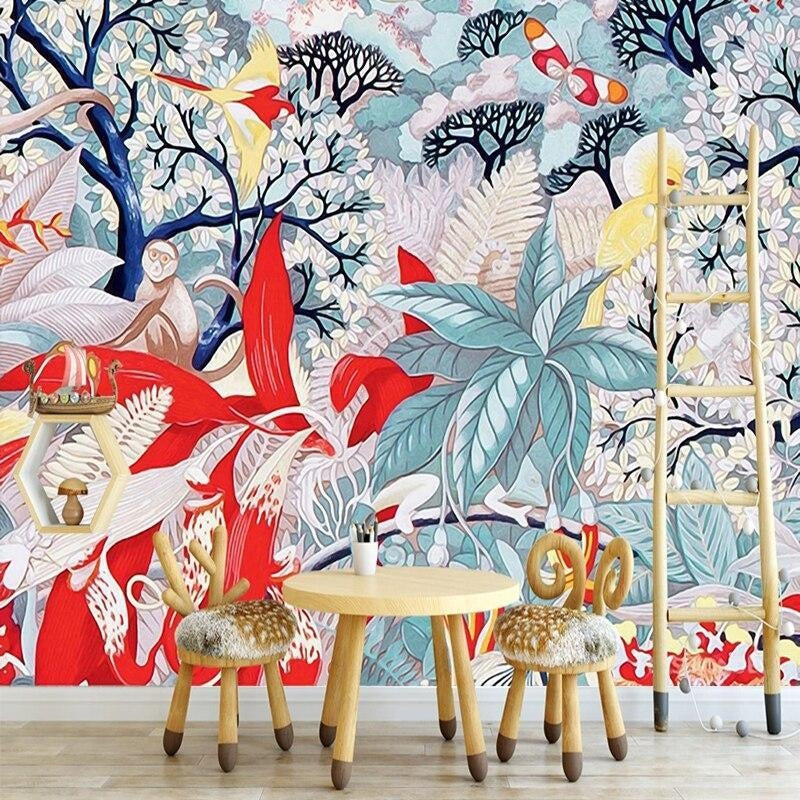 Coles Vögel Tapete | Wandbilder Tapete