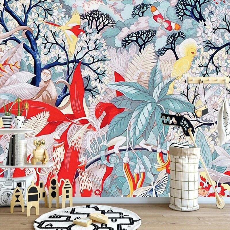 Coles Birds Wallpaper | Murals Wallpaper