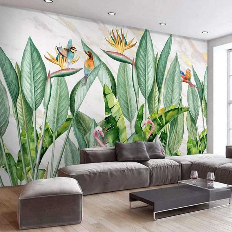 Paradise Birds Wallpaper | Murals Wallpaper