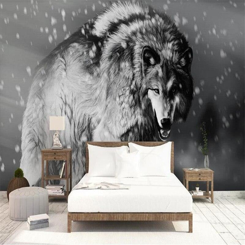 Wolf-Fototapete | Wandbildtapete