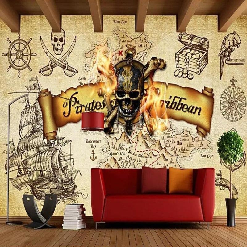 Fluch der Karibik-Tapete | Wandbilder