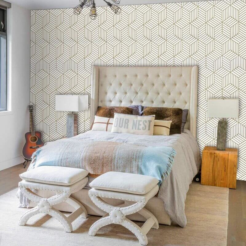 Scandinavian Geometric Wallpaper | Murals Wallpaper