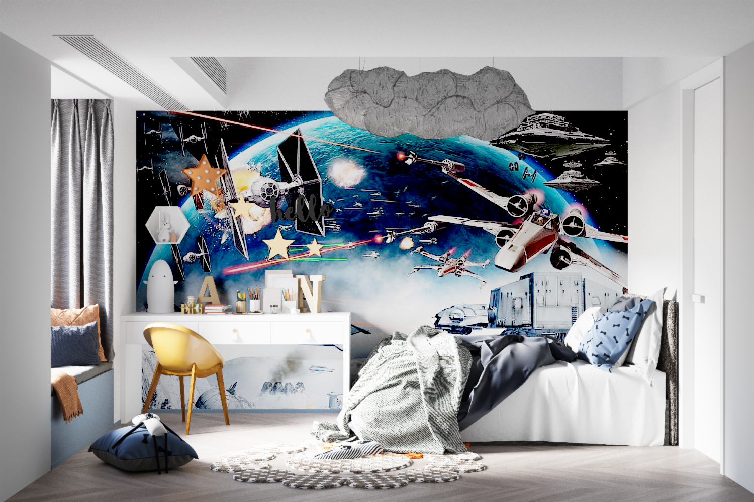 Star Wars Wandtapete