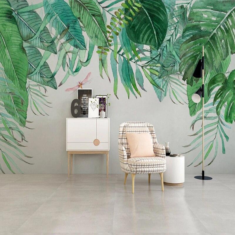 Blättertapete | Wandtapete