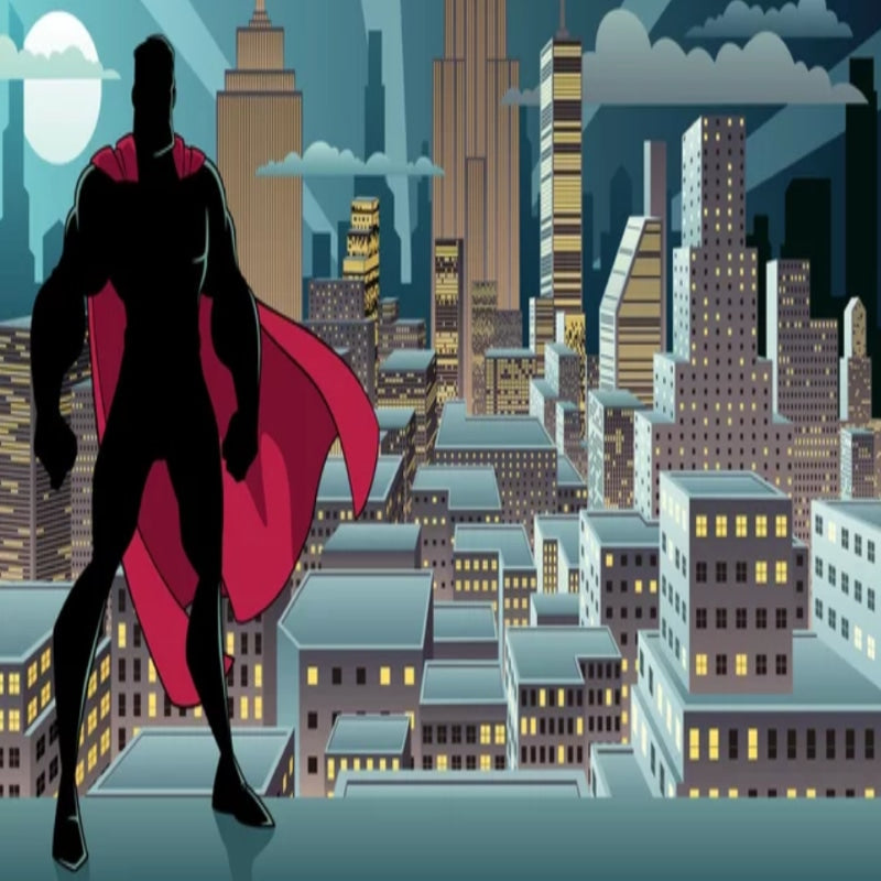 Superman-Hintergrundbild | Wandbild-Hintergrundbild