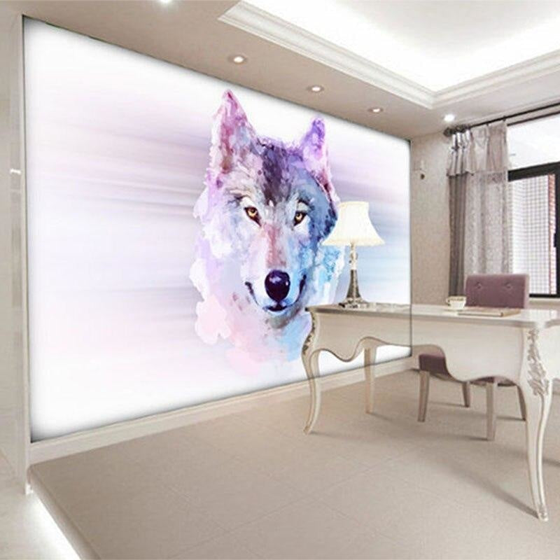 Wolfskopf-Tapete | Wandbildtapete