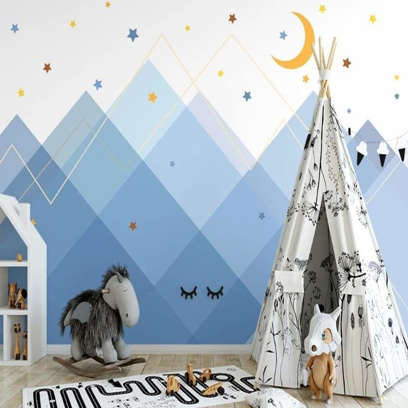 Sternenmotiv-Tapete | Wandbild-Tapete