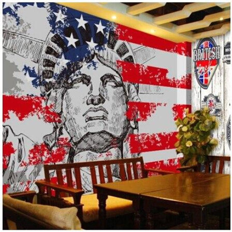 USA Theme Wallpaper | Murals Wallpaper