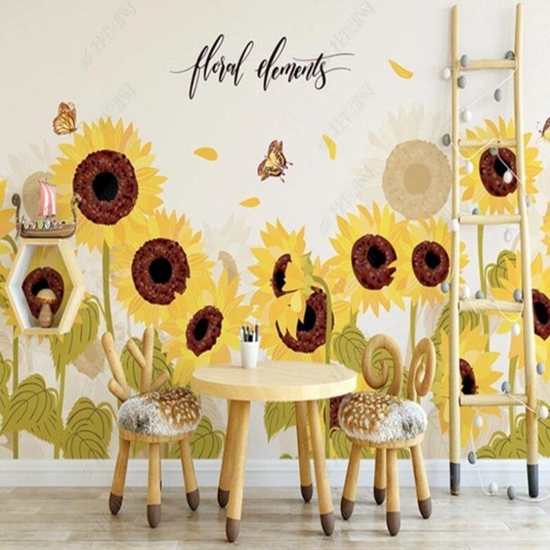 Sonnenblumen-Tapete | Wandtapete