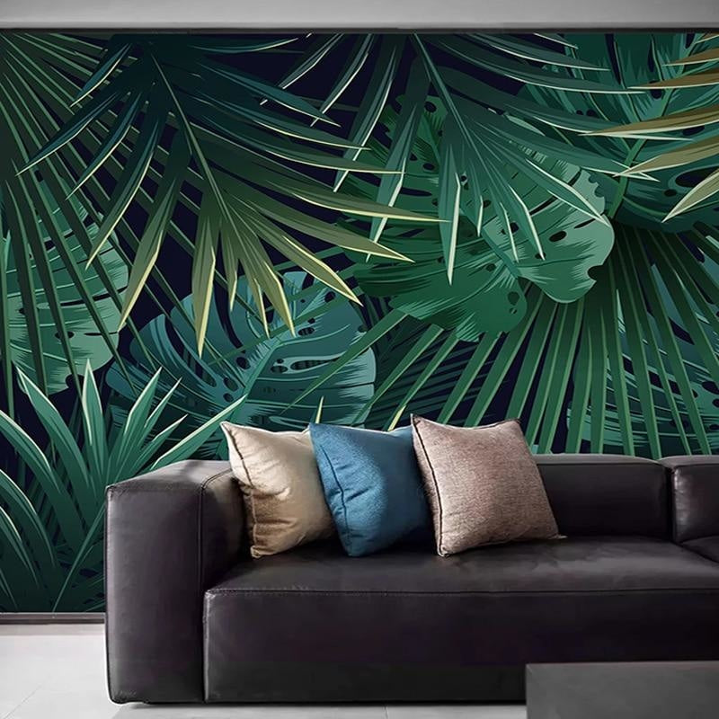 Jungle Trompe L'Oeil Wallpaper | Murals Wallpaper