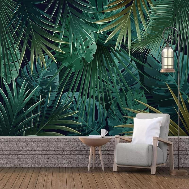 Jungle Trompe L'Oeil Wallpaper | Murals Wallpaper