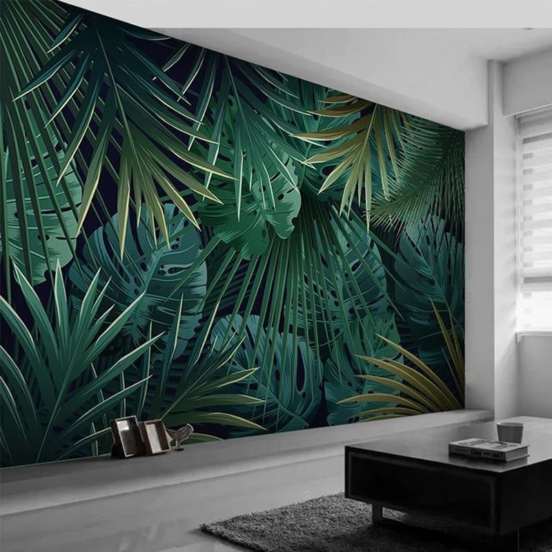 Jungle Trompe L'Oeil Wallpaper | Murals Wallpaper