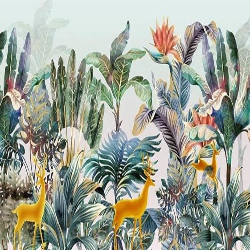 Chic Tropical Wallpaper | Murals Wallpaper